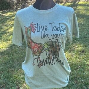 Live today like you’re getting fried tomorrow shirt